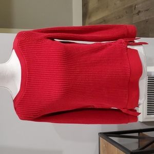 Loft Red knitted sweater